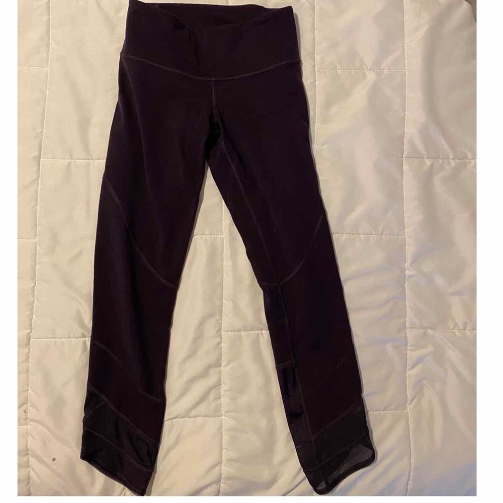 Lululemon dark purple 3/4 leggings